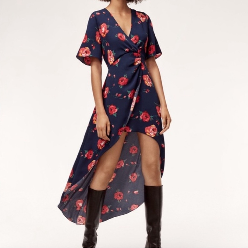Babaton Jedd Floral Dress Size 0